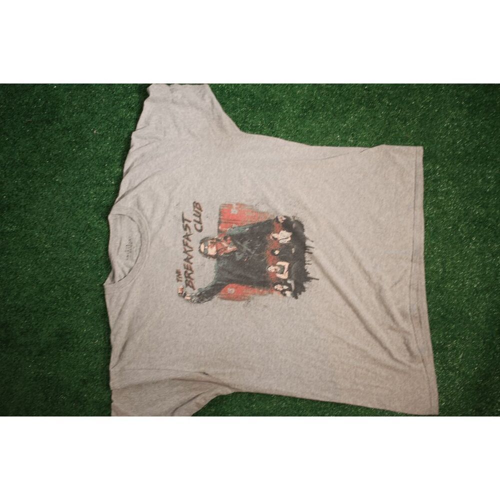 The Breakfast Club Graphic T-Shirt - XL, Gray, 80s Movie Classic Tee